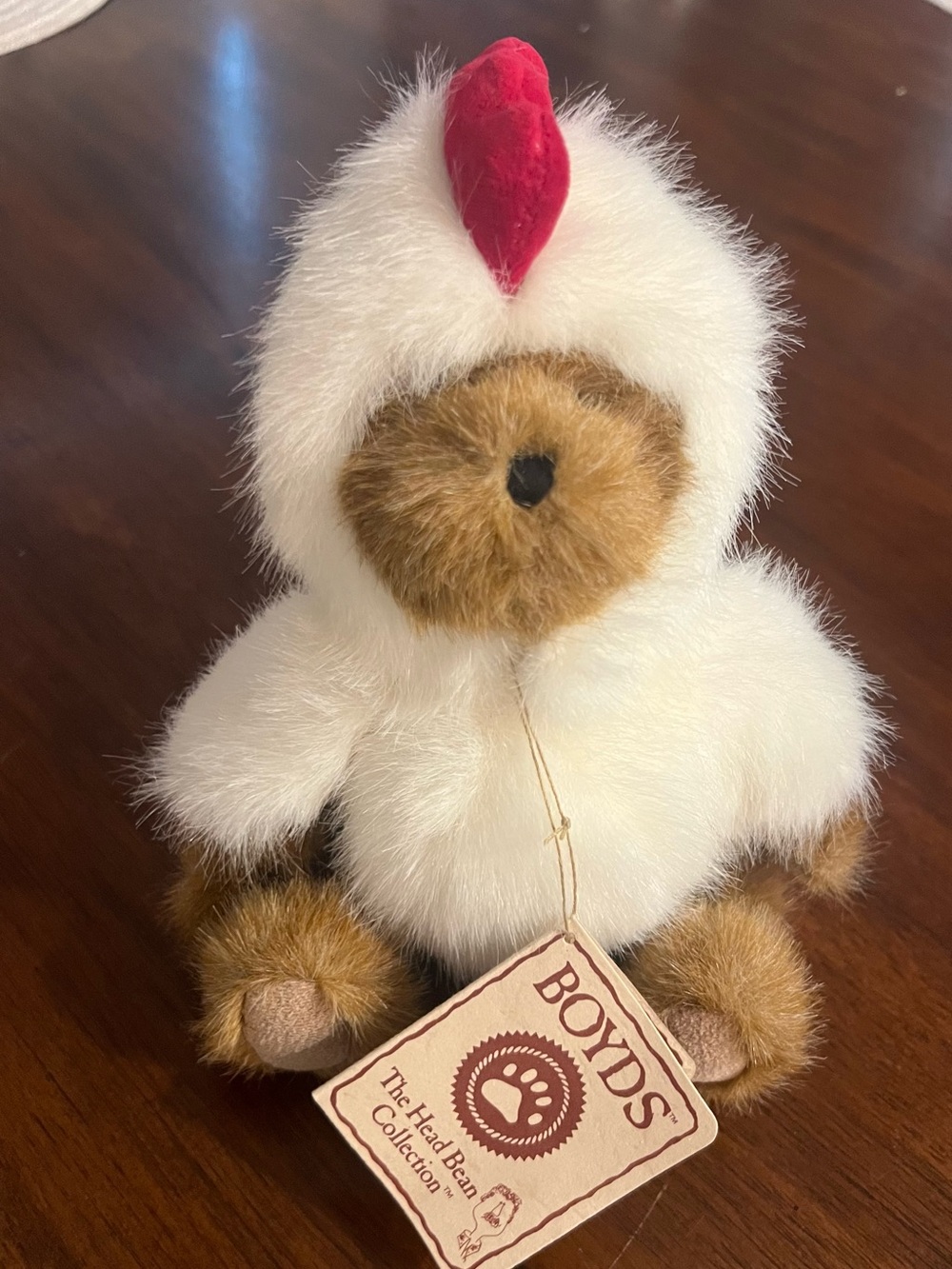 Boyds Bears head bean collection chick mcfeathers stuffed plush chicken Bear